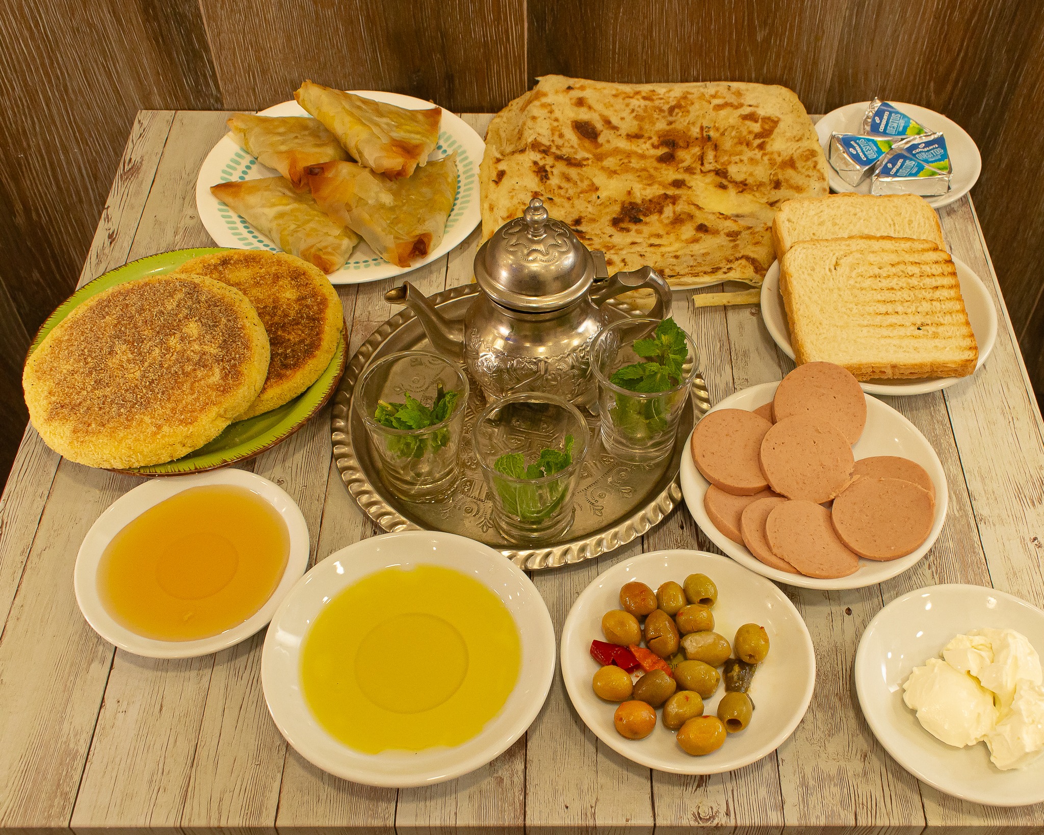 Desayuno Marroquí Tradicional - Parisien